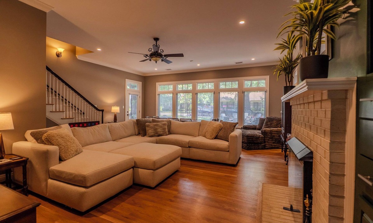 Southwest Raleigh House | 5BR/7BA Five Points Premier Gathering Home | Sleeps 18, Theatre, Golf Sim, Elevator & Outdoor Areas
