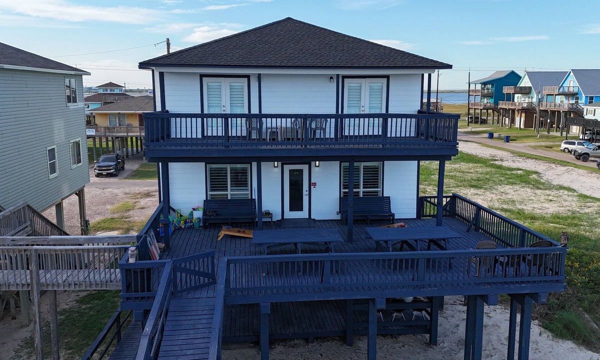 Surfside Beach House | Beachfront! with Private Access to Beach