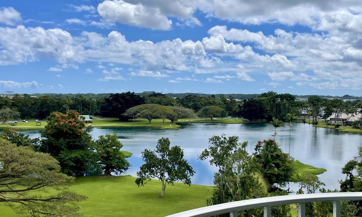 Hilo Condo | Hilo Lagoon Centre 814 2 King BR 2BA AC Ocean View
