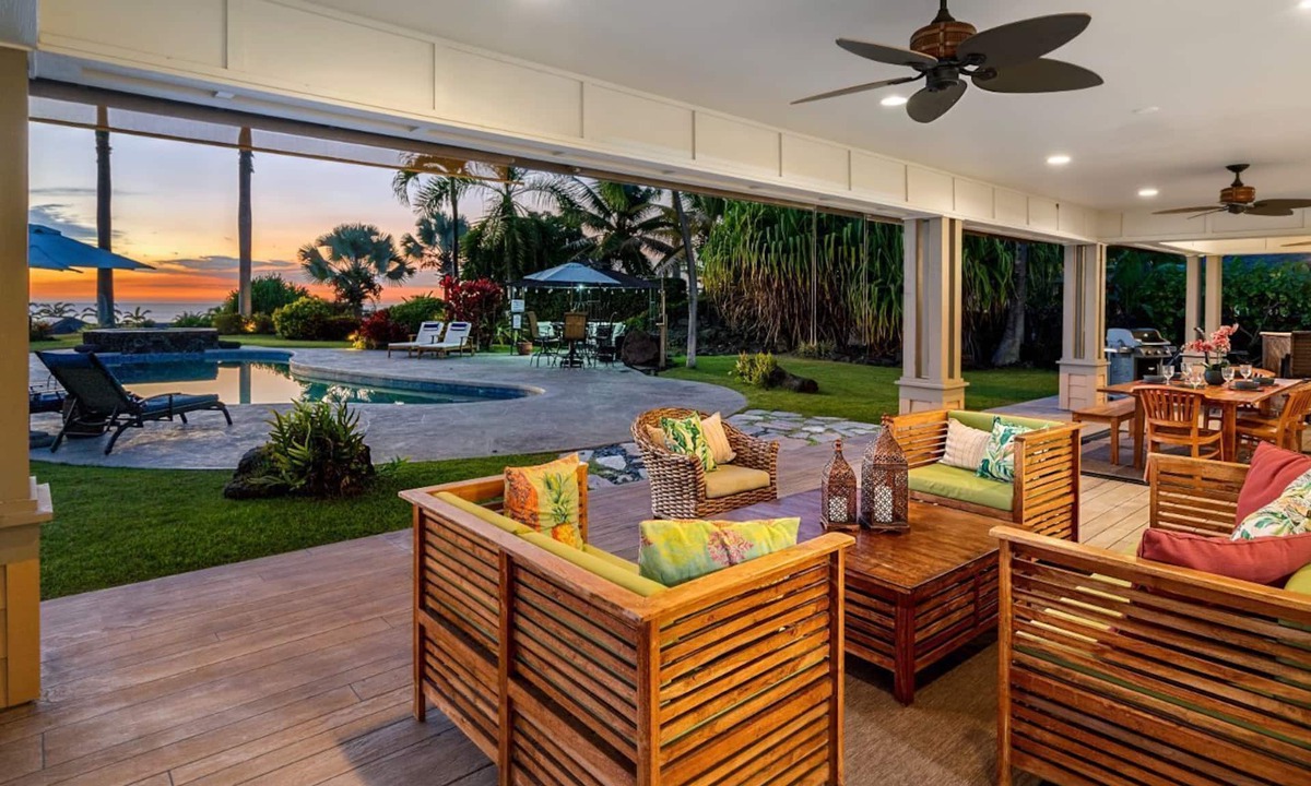 Kailua-Kona House | 🏖️Oasis with Ocean Views | Private Pool | Gated Community