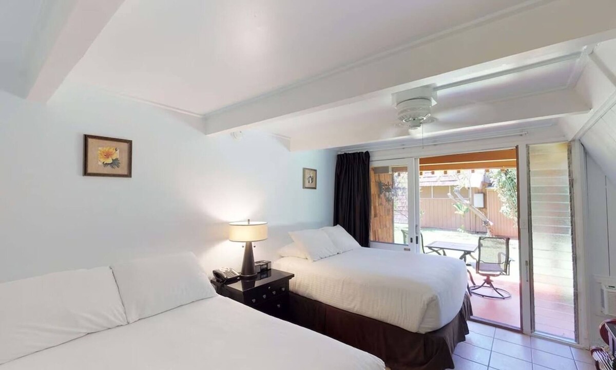 Kaunakakai House | Two Family Ready Rooms w/Patio | Free Parking and Outdoor Pool Access