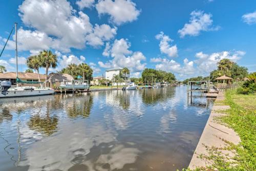 Dixie Shores House | Waterfront Home on Canal w/Dock & Pedal Boat!