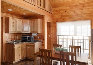 Spacious Couples Log Cabin White Mountains