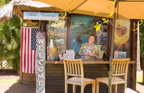 Historic Lahaina Front Street Condo | Aina Nalu saltwater pool, downstairs in heart of Old Lahania West Maui
