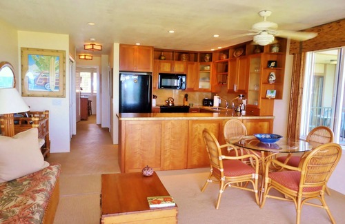 Kapaa Condo | It's All About the View! Oceanfront, A/C, Elevator, SPECIAL! 11/24-11/30 Info ↓