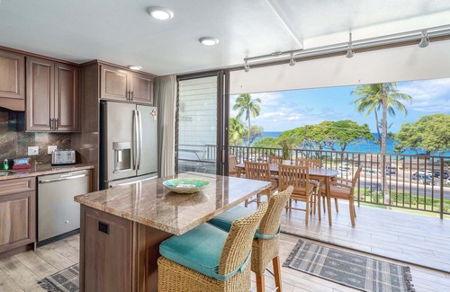 Kihei Condo | Maui Parkshore 410 - Modern Renovation & Stunning Ocean Views, Kamaole III Beach