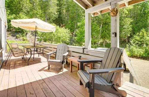 Oquossoc House | 1 Mi to Rangeley Lake: Cabin w/Wraparound Deck!