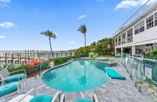 Stuart House | Aquarius Resort: 2 Side-by-side beach houses! 2 pools, 2 spas, 2 docks, & more!