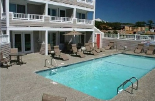 Dennis Port Condo | Cape Cod Condo 2 balconies. Heated Pool next to Ocean. Private Beach