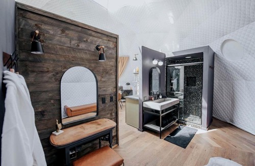 Cherry Log Other | Chic Falls-Side Family Getaway: Dome Stay in Cherry Log, Georgia
