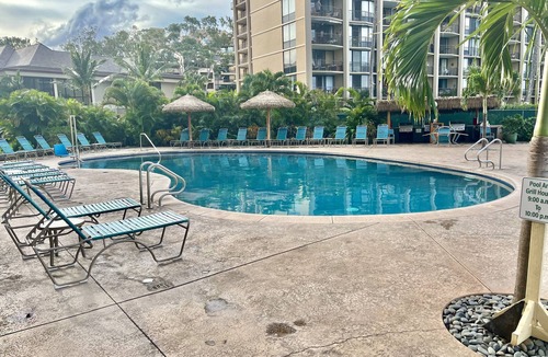 Kahana Condo | Clean, Ocean Front, Large 1 Bd, 1st Floor, Royal Kahana