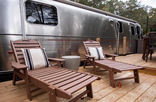 Smyrna Other | Cozy Lakefront Airstream - Private Deck and Firepit - Sleeps 6