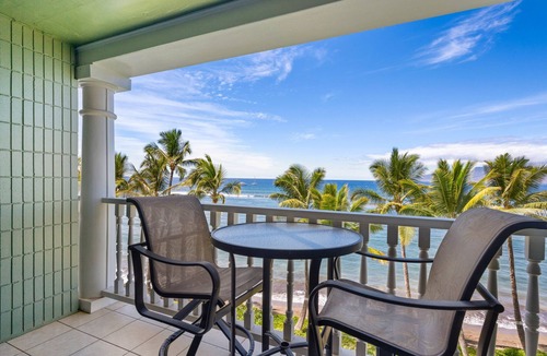 Historic Lahaina Front Street Apartment | Cozy Studio with Panoramic Pacific Ocean & Island Views
