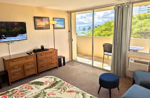 Diamond Head - Kapahulu - St. Louis Apartment | Diamond Head Beach, Queen Studio, Balc, Ocean View