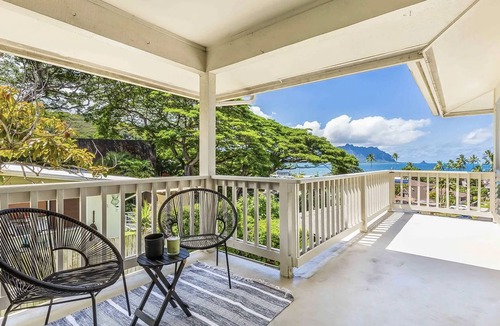 Kaneohe House | East Oahu Getaway- Hot Tub, Ocean Views, AC