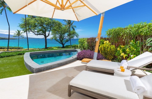 Kamuela Condo | Epic Unit XMAS 20-27 AVAIL-Step onto Hapuna Beach from Lage Lanai w/Plunge Pool