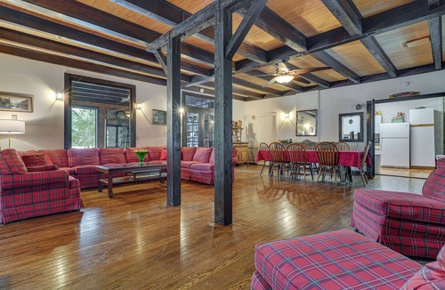 Ticonderoga Villa | Expansive Eagle Lake Escape w/Boathouse + Beach
