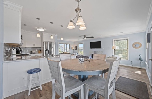 Topsail Beach Villa | Finally Here: a 2 Bedroom Poolside Retreat with Beach & Soundside Sunsets
