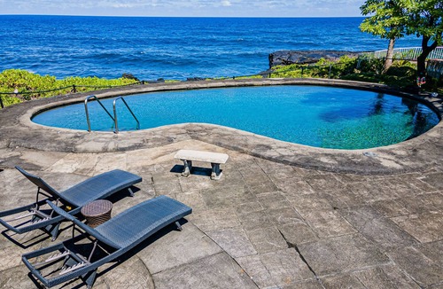 Kapoho House | Hilo Shangrila - Oceanfront, Pool and Hot Tub Private Vacation Rental