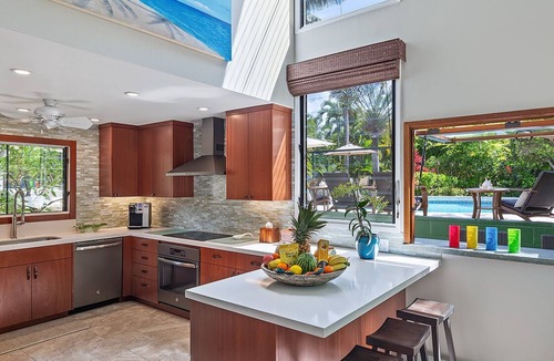 Kailua House | Kailua Shores Estate by Gather: Luxury w/Pool, Spa, AC & Breathtaking Views