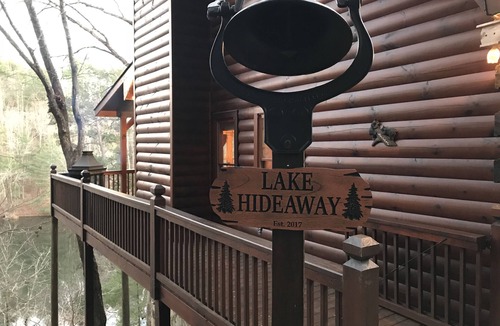 Cherry Log Cabin | Lake Hideaway - Lake and Mountain Views, Private Dock, Fishing, Canoeing