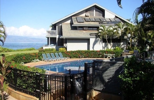 Kahana Condo | Location, Location, Location. You can't get closer to the ocean for this price