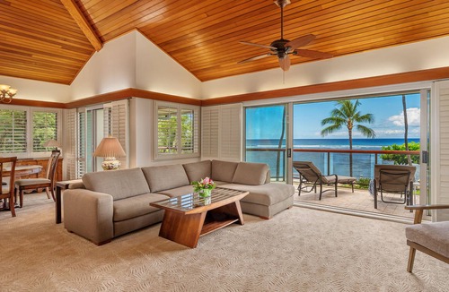 Historic Lahaina Front Street Condo | Luxury Maui Paradise right on the beach, Puunoa Beach Estate #201