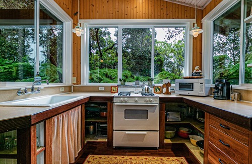 Volcano House | Maile Treehouse in Volcano, Hawaii is "Magical!"