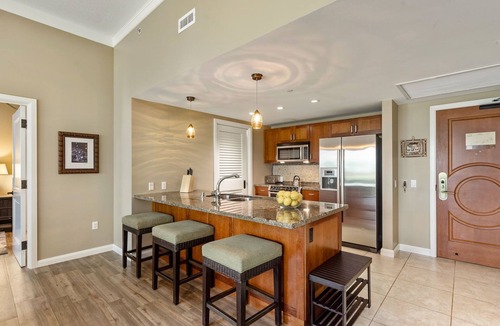 Kaanapali Condo | Maui Resort Rentals: Honua Kai Hokulani 112 – Super Quiet and Private Ground Floor 2BR, Easy Access to Pools, Beach, and BBQs, Large Lawn Area!