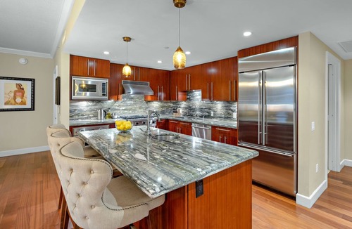 Honokowai Condo | Maui Resort Rentals: Honua Kai Konea 249, Spacious Interior Courtyard 3BR w/Partial Ocean Views