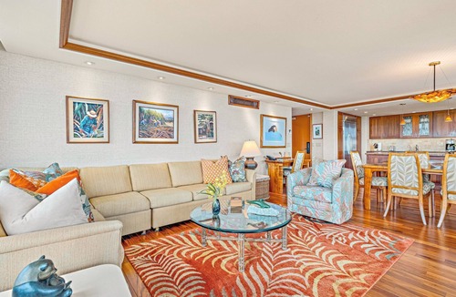 Lahaina Condo | Maui Resort Rentals: Maui Kaanapali Villas 606 - 2BR Deluxe Oceanview Penthouse w/Built-In BBQ & Panoramic Ocean Views!