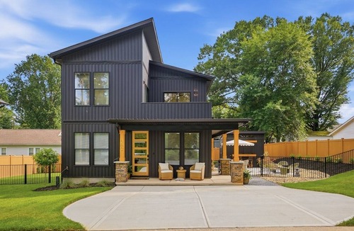 Kannapolis House | Modern 2BR + Bunk Room Oasis, Short Walk to Downtown Kannapolis