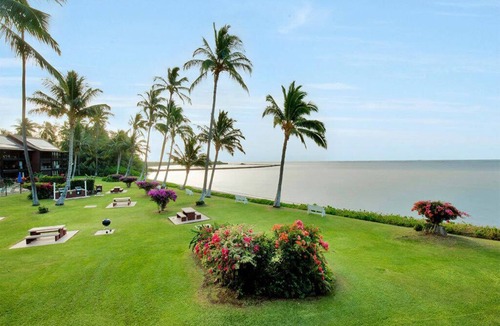 Kaunakakai Condo | Ocean Bliss W/Lanai, Kitchen and Fans–Molokai Shores