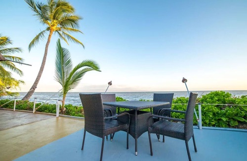 Kaunakakai House | Ocean Front Suite: with Seating Area and Balcony, Outdoor Pool, Pets Are Welcome