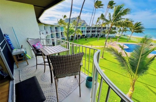 Maili Condo | Peaceful, oceanfront,1-bedroom condo with AC, WiFi, on the west coast of Oahu.