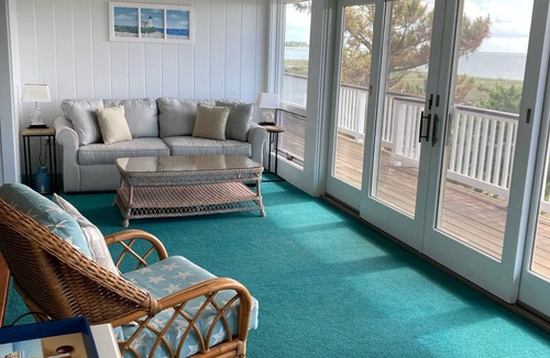 West Hyannisport House | Pristine Home on a Private Beach overlooking Nantucket Sound!