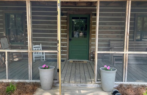 Summerton Cabin | Private Farm Stay on 30-Acres with Fish Pond + Sleeps 8
