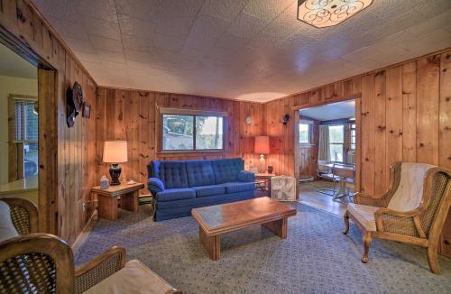 Lake Luzerne House | Riverfront Escape w/Dock: 19 Mi to Saratoga!