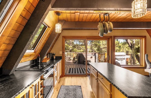 Spring Valley Cabin | Secluded Mountain A-Frame: Hot Tub, Large Deck, & BBQ, by Forest & Peak Retreats