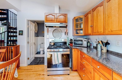 Phippsburg House | Secluded waterfront home with firepit, gas grill, kayaks, dock, balcony, & patio