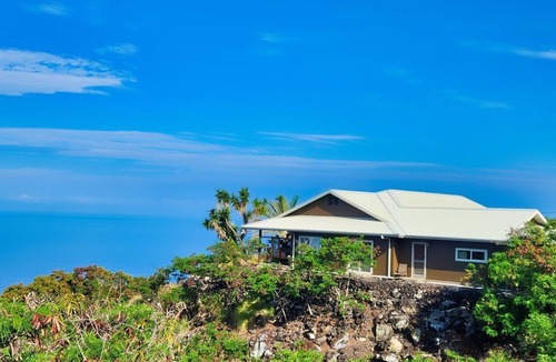 Captain Cook House | South Kona Ocean View Luxury 4+ Br Pool, Sleeps 10