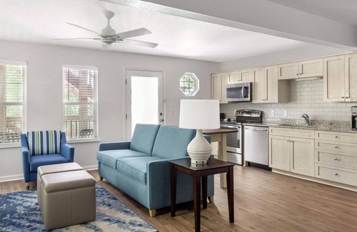 Sea Scape Hotel | Spacious 1BR Suite w/Kitchen: Steps to Indoor Water Park & Lake Trails