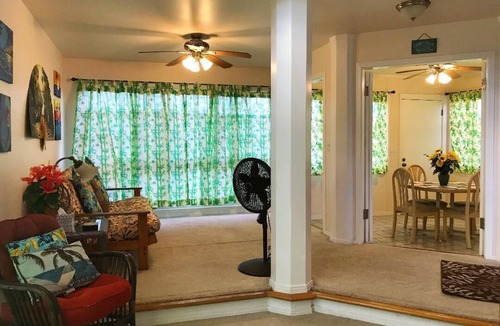 Ewa House | Spacious Ewa Beach Guesthouse On Beachfront Lot 30-day minimum.
