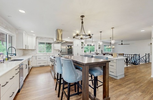 Colorado Springs House | Spacious home with indoor heated pool, volley ball court, and is dog-friendly