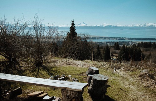 Homer House | Spacious MILLION DOLLAR VIEW home w/fitness room, hot tub in charming Homer