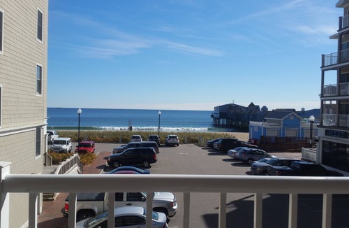 Old Orchard Beach Condo | Steps away from the Sand, Sun and Fun In This Beachfront 2 Br Condo