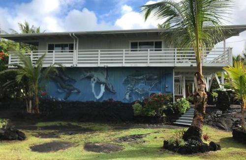 Keaau House | Stunning Ocean Views - Whale House Hawaii