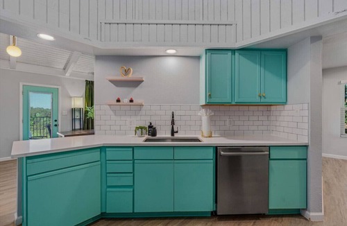 Lago Vista House | Sunset Lake Travis Views, Luxe 12-Person Retreat Near Wineries & Trails