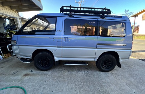 Waihee-Waiehu House | Super cool JDM Mitsubishi Delica Camper Van “Dee-Zel”Van life, Best Van on Maui