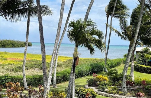 Ualapue Condo | View the Ocean & lush natural, tropical landscape of East Molokai.